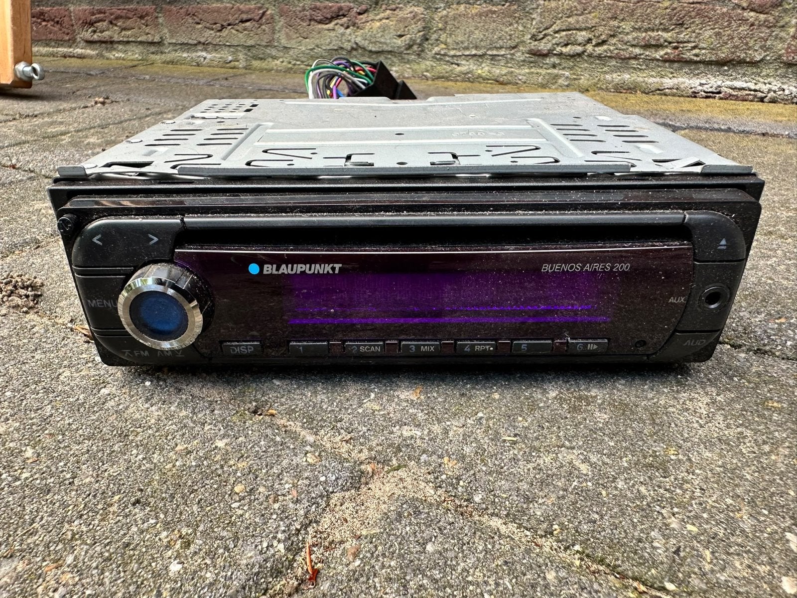 Partij van 4 gebruikte autoradio's - Blaupunkt, Welltech, Ma, Ophalen of Verzenden, Gebruikt