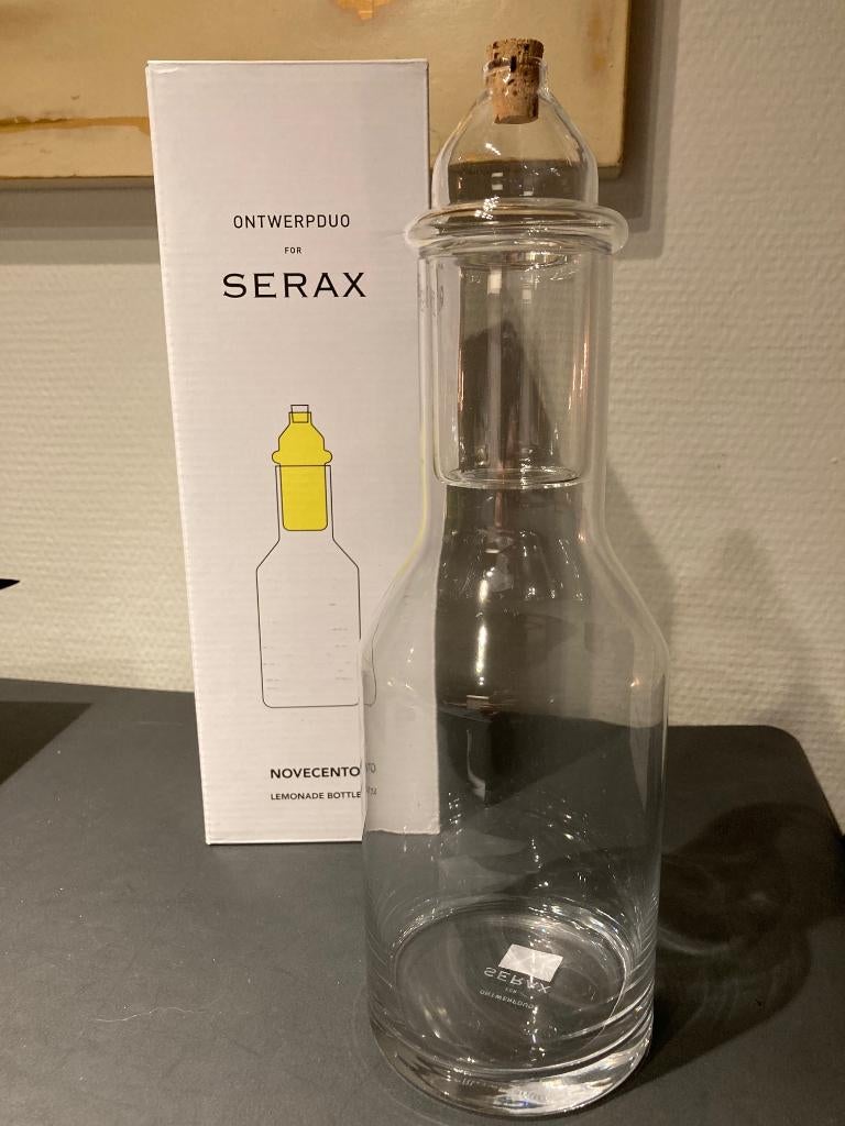 servies Serax Limonadefles Novecento nieuw in doos, Ophalen of Verzenden, Nieuw, Glas, Overige stijlen