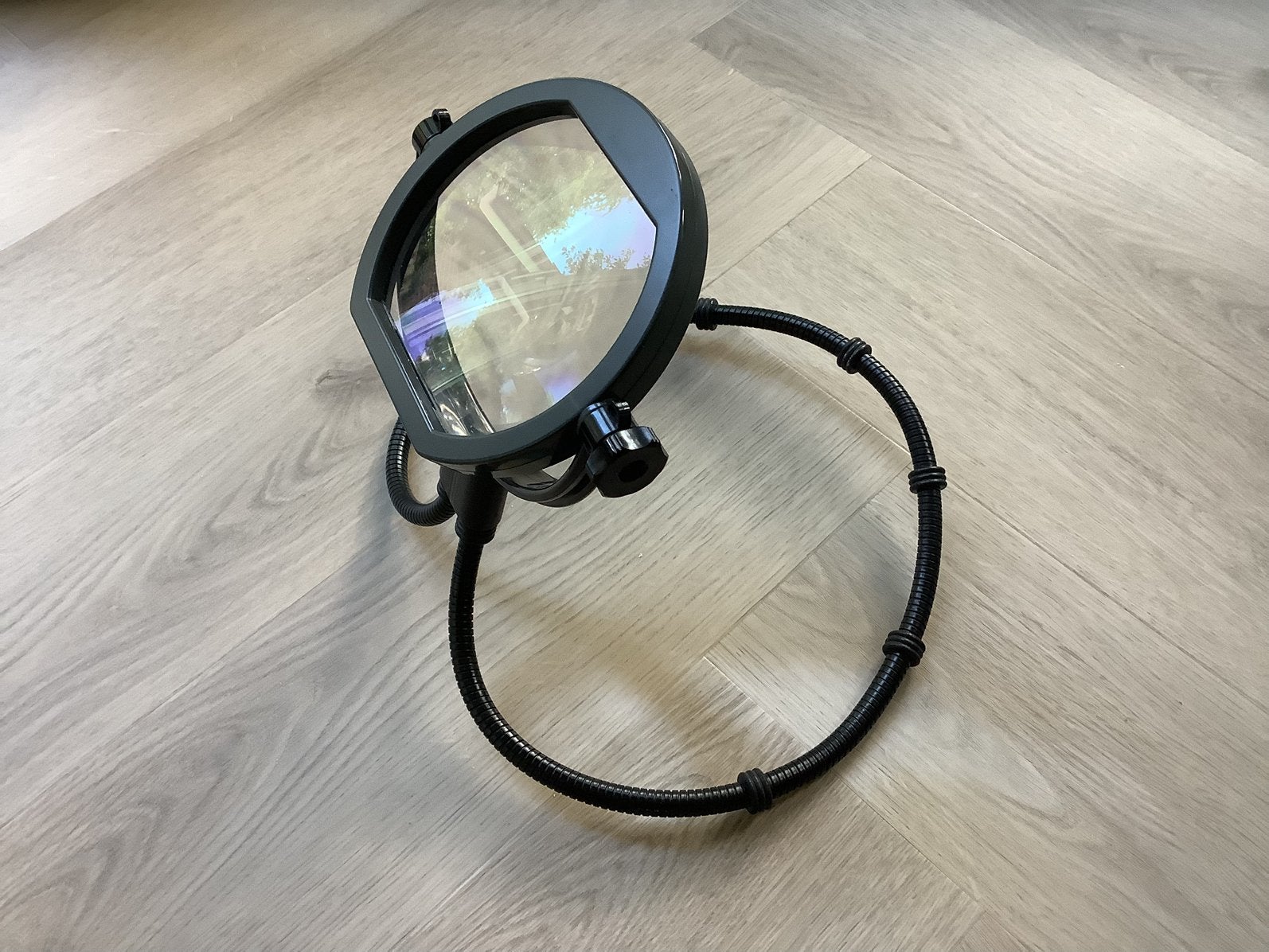 Handsfree vergrootglas loep flexibel nekhouder nek hals, Ophalen of Verzenden, Zo goed als nieuw, Vergrootglas of Loep
