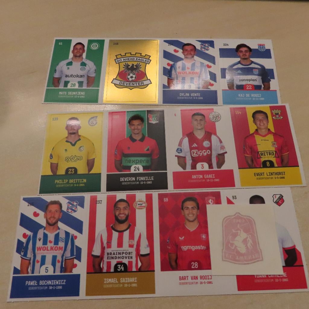voetbalplaatjes cluppies Plus, Verzamelen, Supermarktacties, Plus, Verzenden