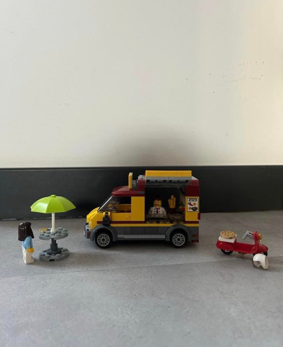 Lego City Pizza auto 60150, City, Lego, Ophalen of Verzenden, Zo goed als nieuw