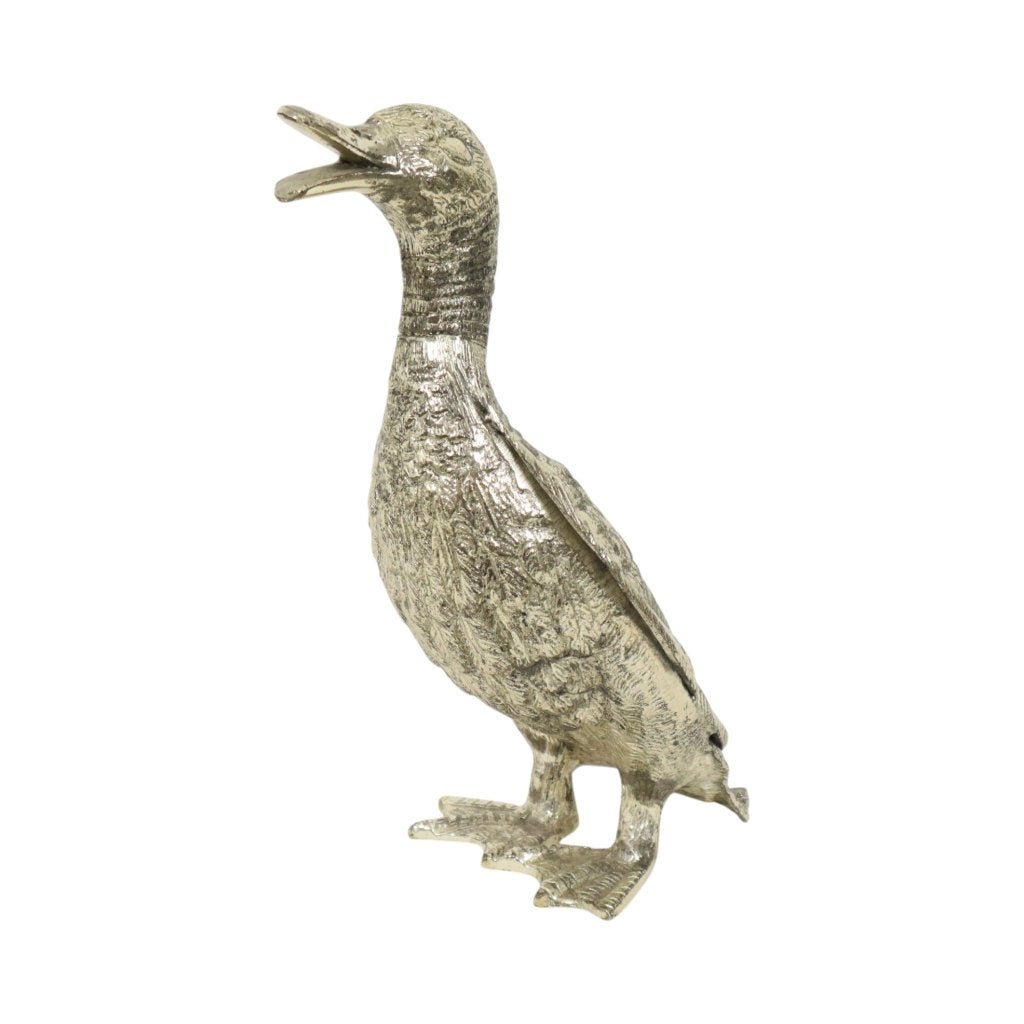Zilverkleurig Eenden Beeld Sculptuur Mauro Manetti Stijl, Ophalen of Verzenden