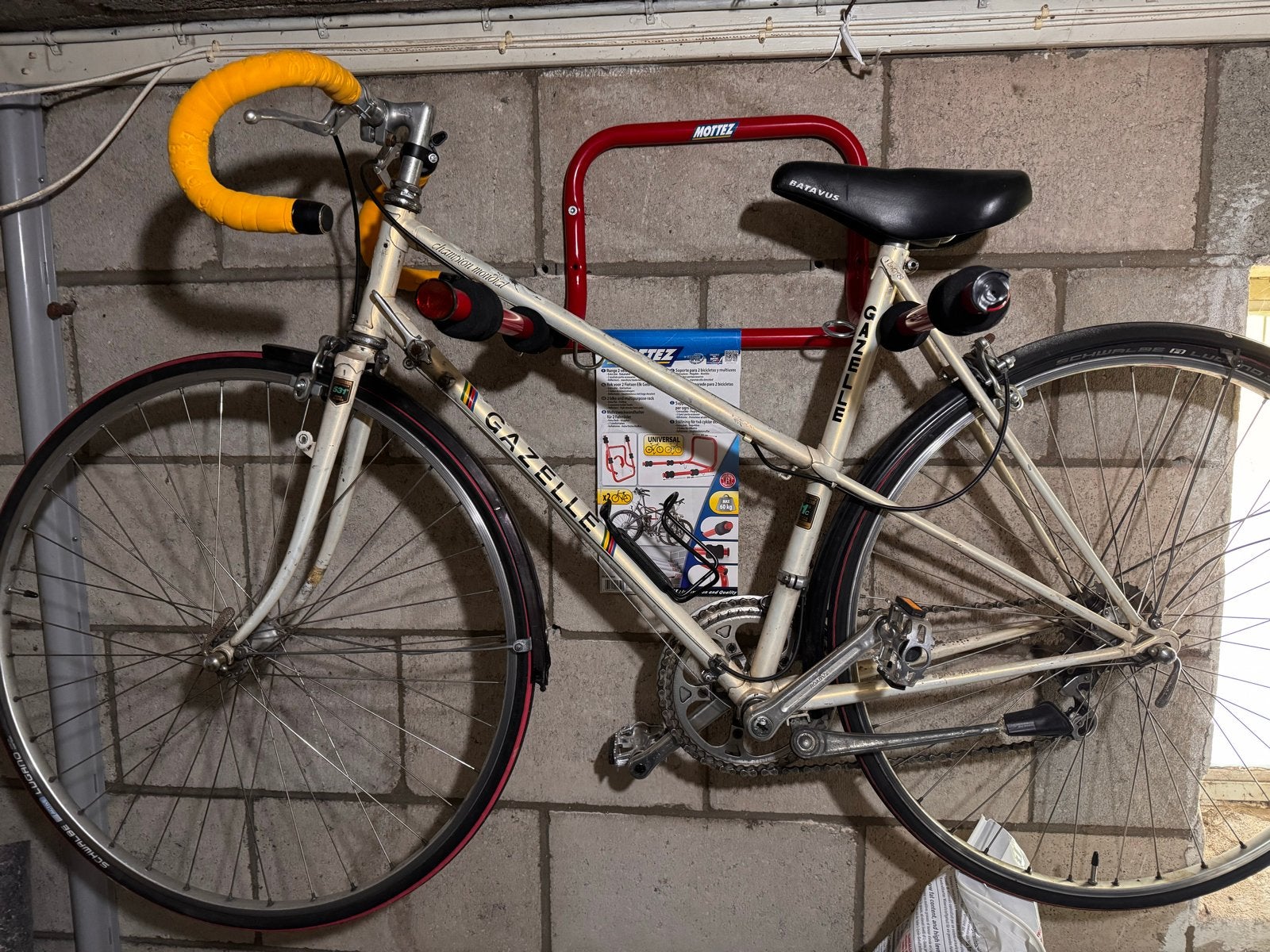 Gazelle racefiets en Postcode Loterij fiets, Ophalen, Minder dan 10 versnellingen, Gebruikt, Aluminium
