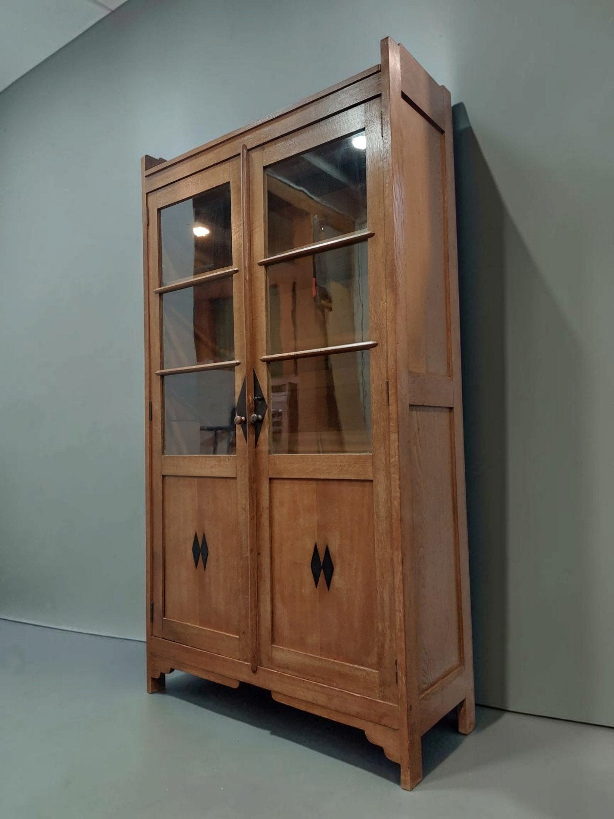 Art Deco Amsterdamse School kast boekenkast, Ophalen