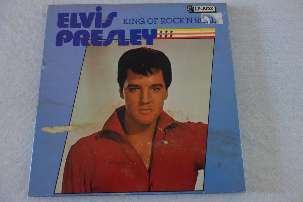 Elvis Presley 3 lp album., LP, Rock, Ophalen of Verzenden, Zo goed als nieuw