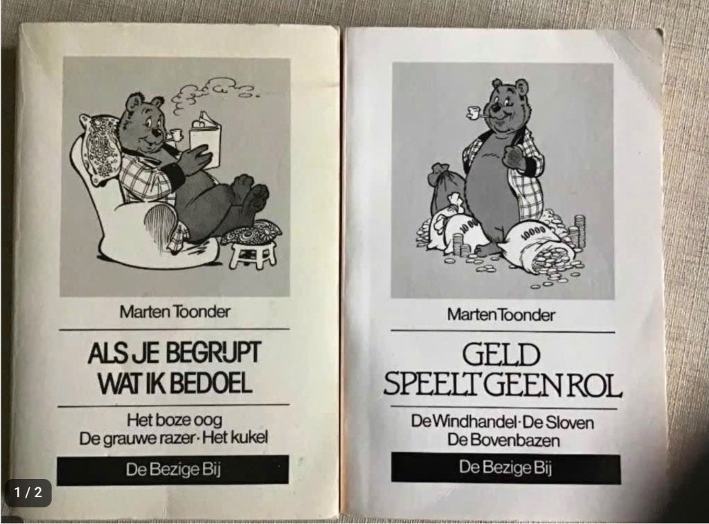 2 Bommel en Tom Poes pockets door Marten Toonder., Boeken, Meerdere stripboeken, Ophalen of Verzenden, Gelezen