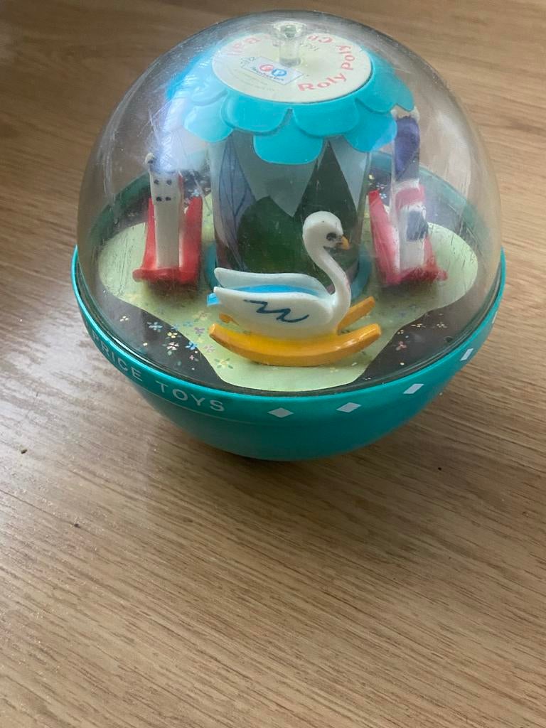 Fisher-Price Roly Poly Chime Ball - Vintage Speelgoed, Ophalen of Verzenden, Gebruikt, Speelset, Met geluid