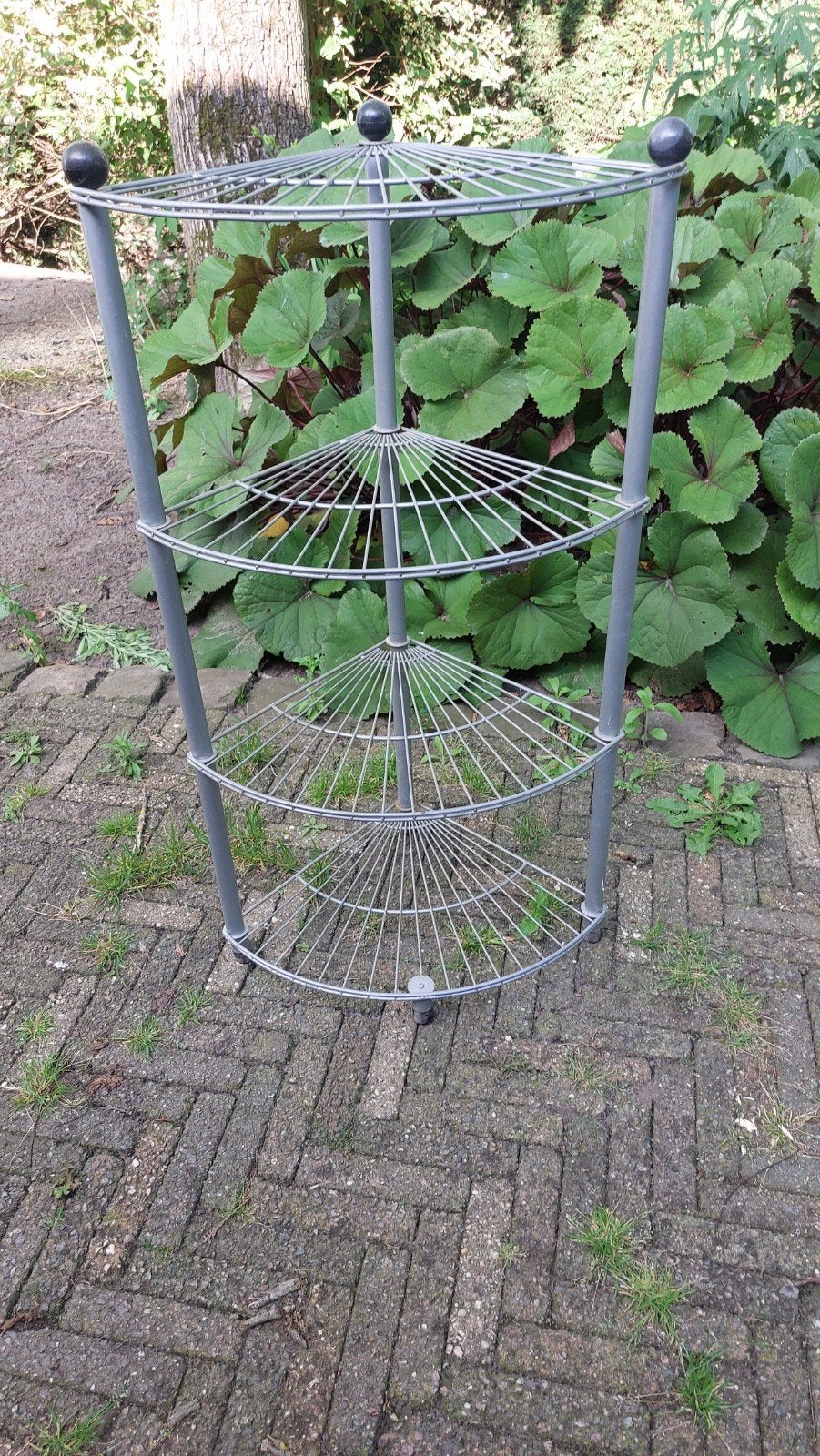 Bloemen of plantenrek, Tuin en Terras, Ophalen, Rond, Hout, Minder dan 30 cm
