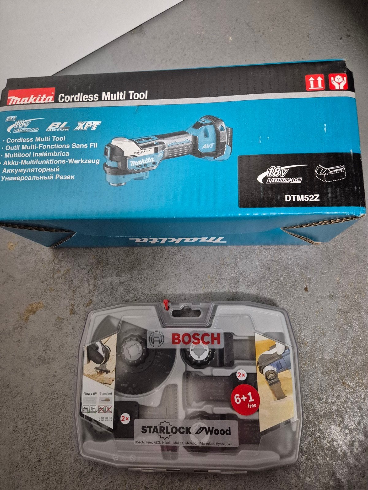 Makita multitool 18v nieuw met of zonder accessoires, Ophalen, Nieuw