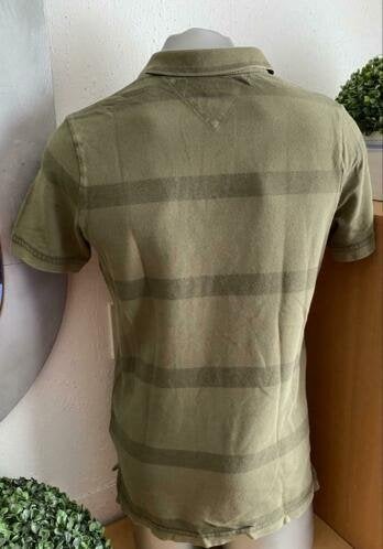 Tommy Hilfiger polo maat S [vm], Ophalen of Verzenden, Zo goed als nieuw, Maat 48/50 (M), Groen