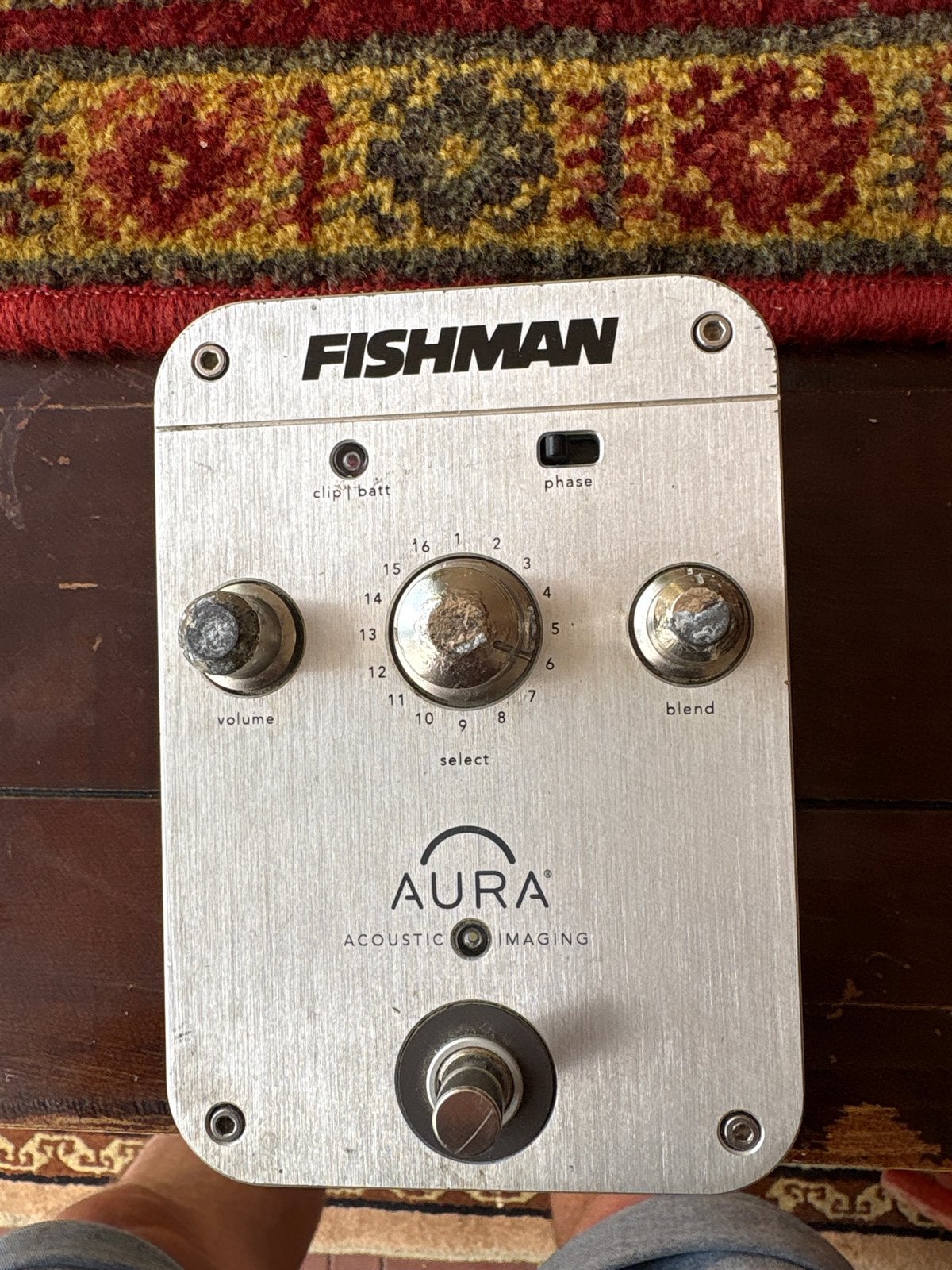 Fishman Aura Acoustic Imaging Pedal, Ophalen of Verzenden, Gebruikt, Overige typen