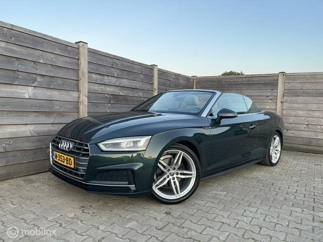 Audi A5 Cabriolet 2.0TFSI Design ProLine Plus S-Line Carplay, Auto's, Dealer onderhouden, Gebruikt, Euro 6, 4 stoelen