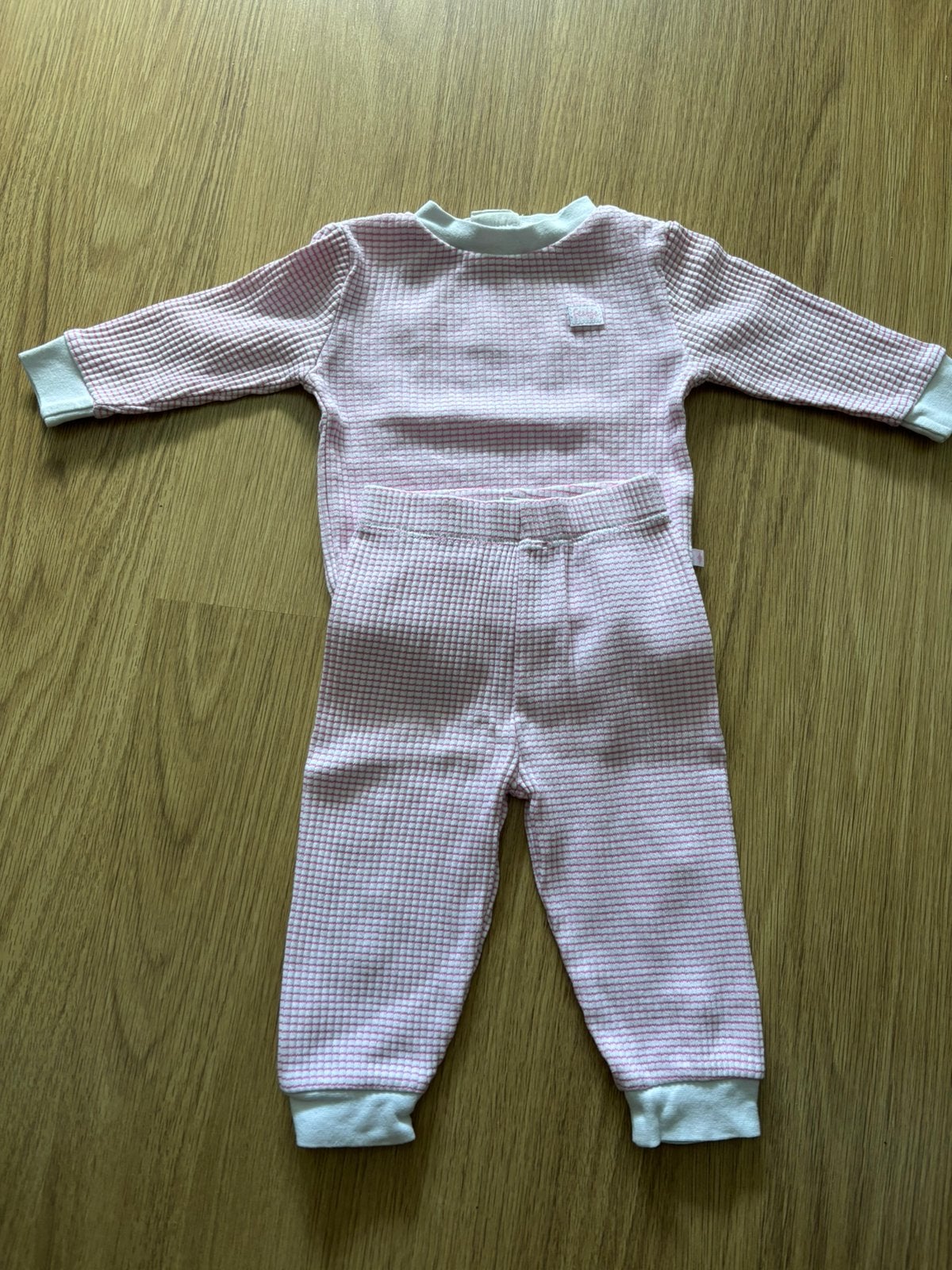 Feetje pyjama roze wafel motief, Ophalen of Verzenden, Zo goed als nieuw, Meisje, Nacht- of Onderkleding