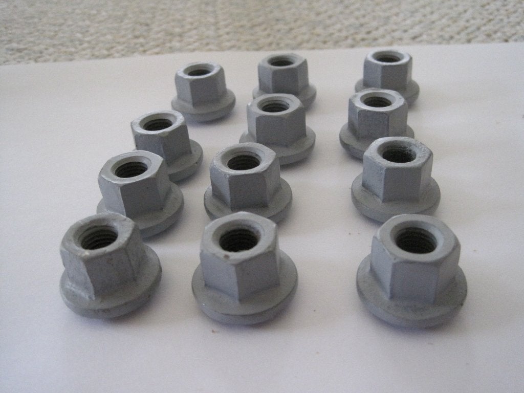 set standaard wielmoeren voor Renault 4 R4 (12 stuks) z.g st, Ophalen of Verzenden, Gebruikt, Renault