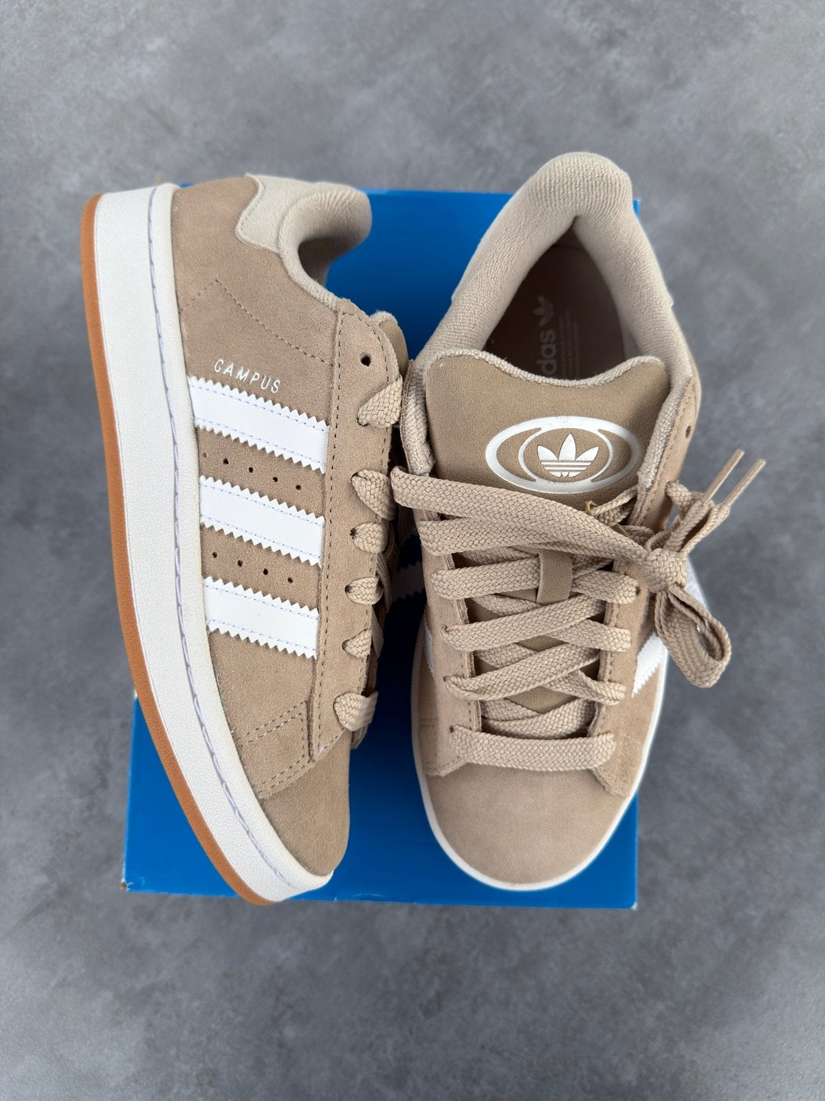 Adidas Campus 00s Wonder Beige (GS) - Maat 38 2/3, --, Beige, Nieuw, Ophalen of Verzenden