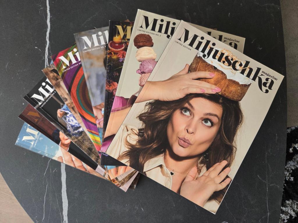 Miljuschka Magazine - Limited Edition Bundel 9 stuks, Boeken, Ophalen of Verzenden, Zo goed als nieuw, Damesbladen