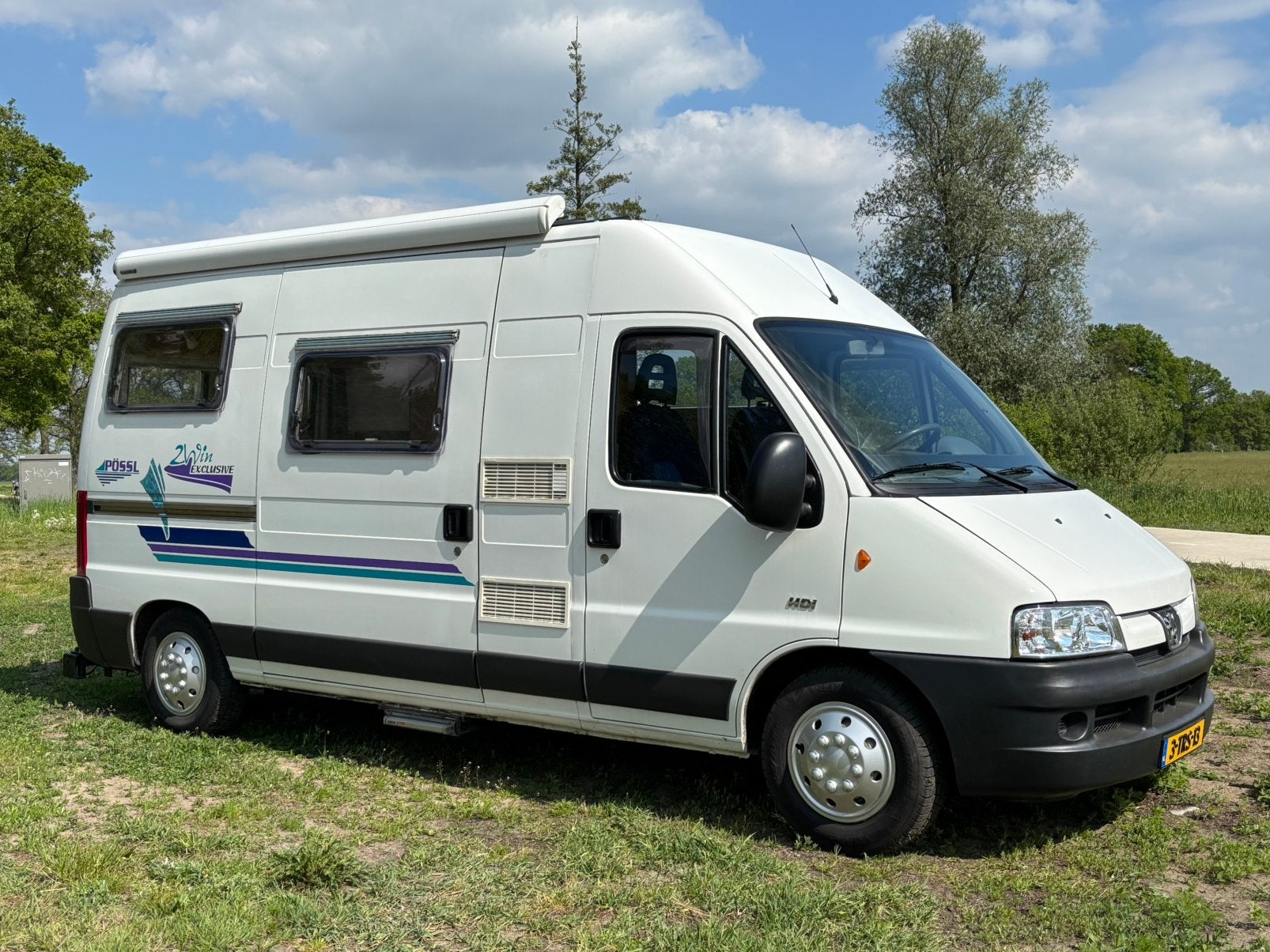 Pössl 2 Win Exclusive 2.8HDI Techn topst Geen roest nwe kopp, Koelkast, Buscamper of Camperbus, Ringverwarming, Fiat