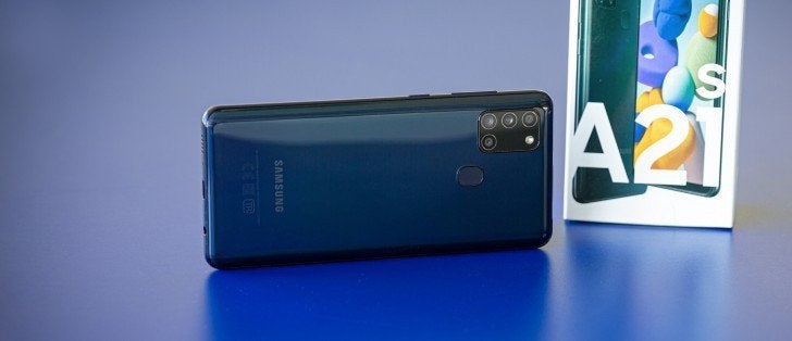 Samsung Galaxy A21s, Gebruikt, Blauw, Ophalen of Verzenden, 64 GB