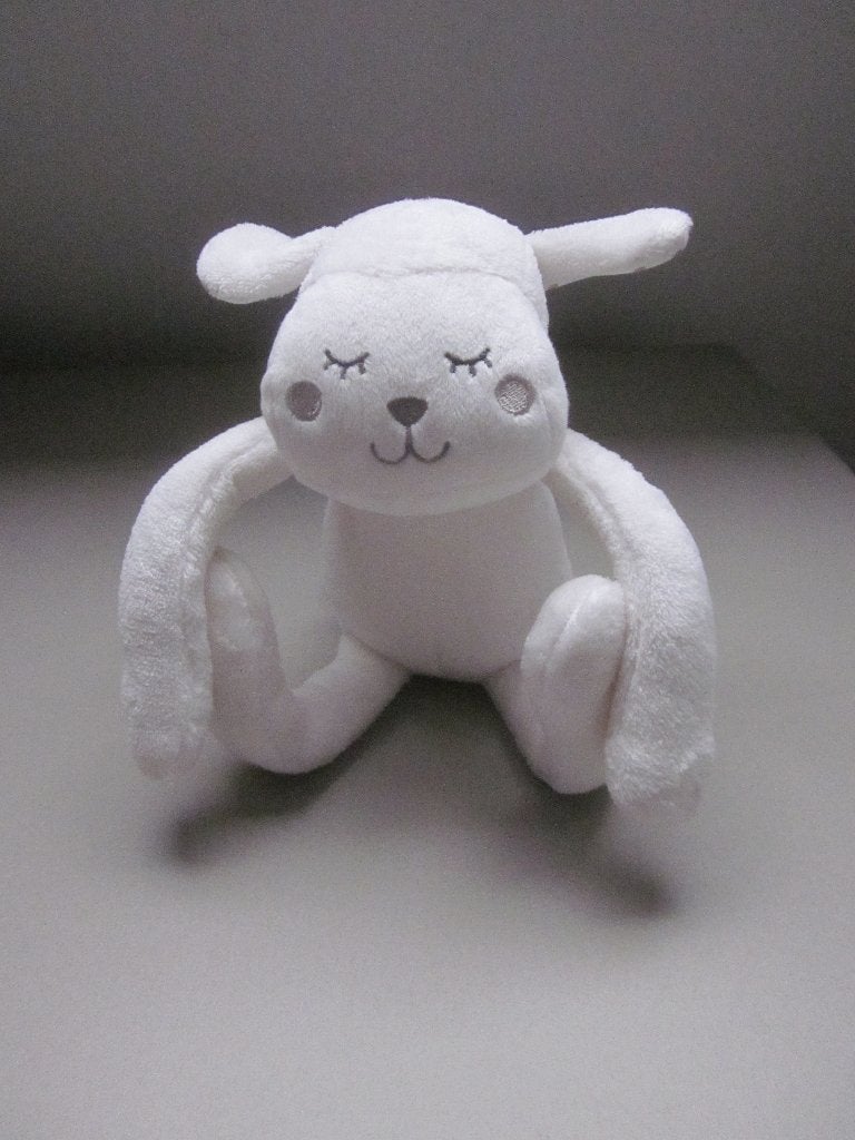 Baby Club C&A wit superzacht glad wit pluche schaap knuffel, Overige merken, Overige karakters, Overige typen, Nieuw