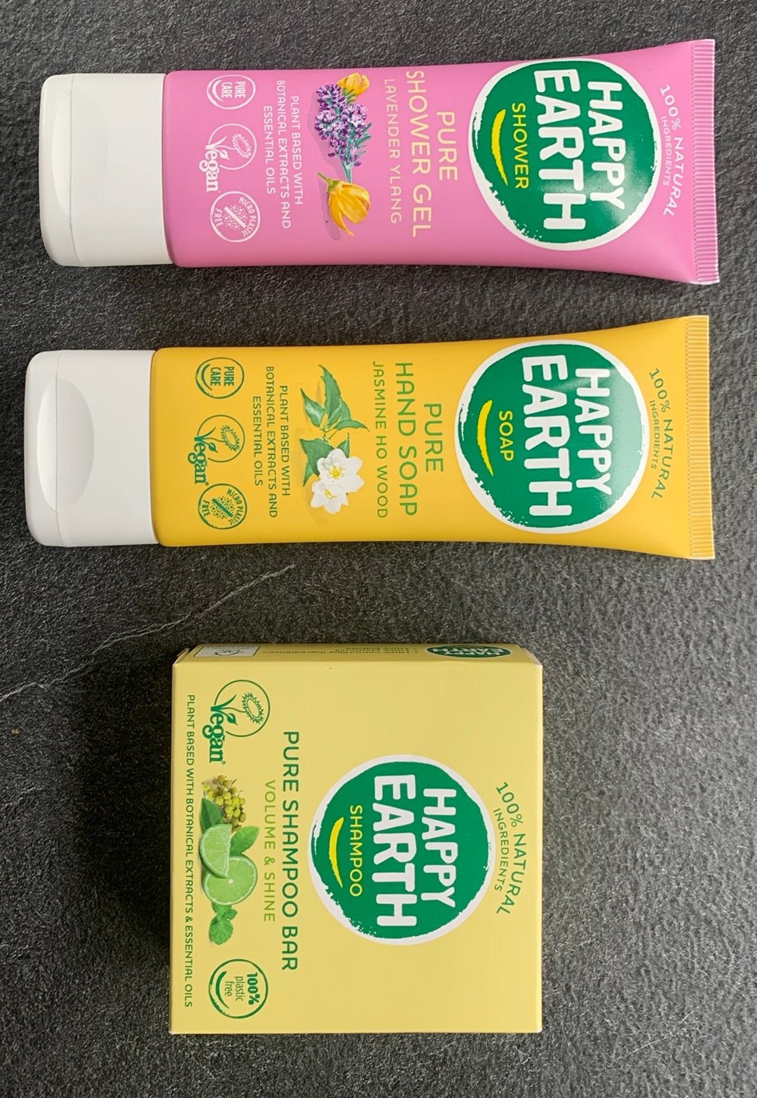 Happy Earth setje, Ophalen, Zo goed als nieuw, Bad & Douche