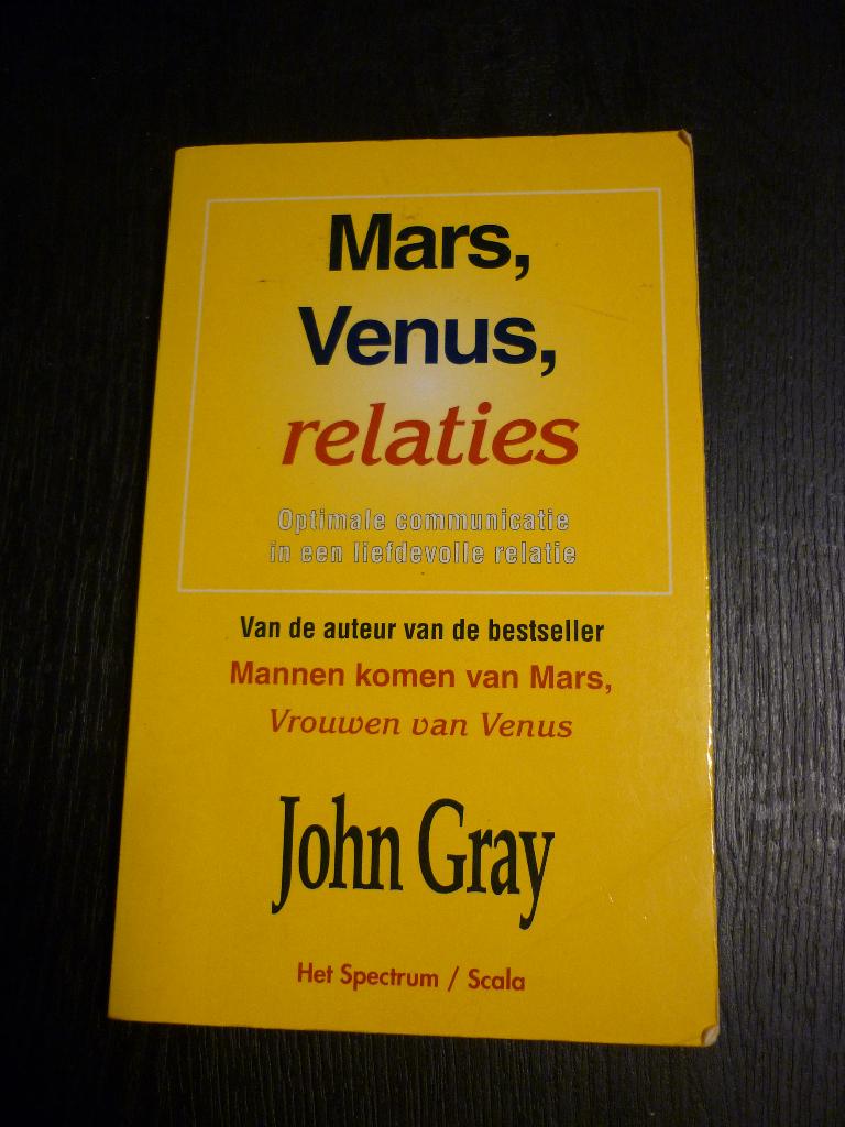 Mars Venus Relaties - John Gray, Ophalen of Verzenden, Zo goed als nieuw, John Gray
