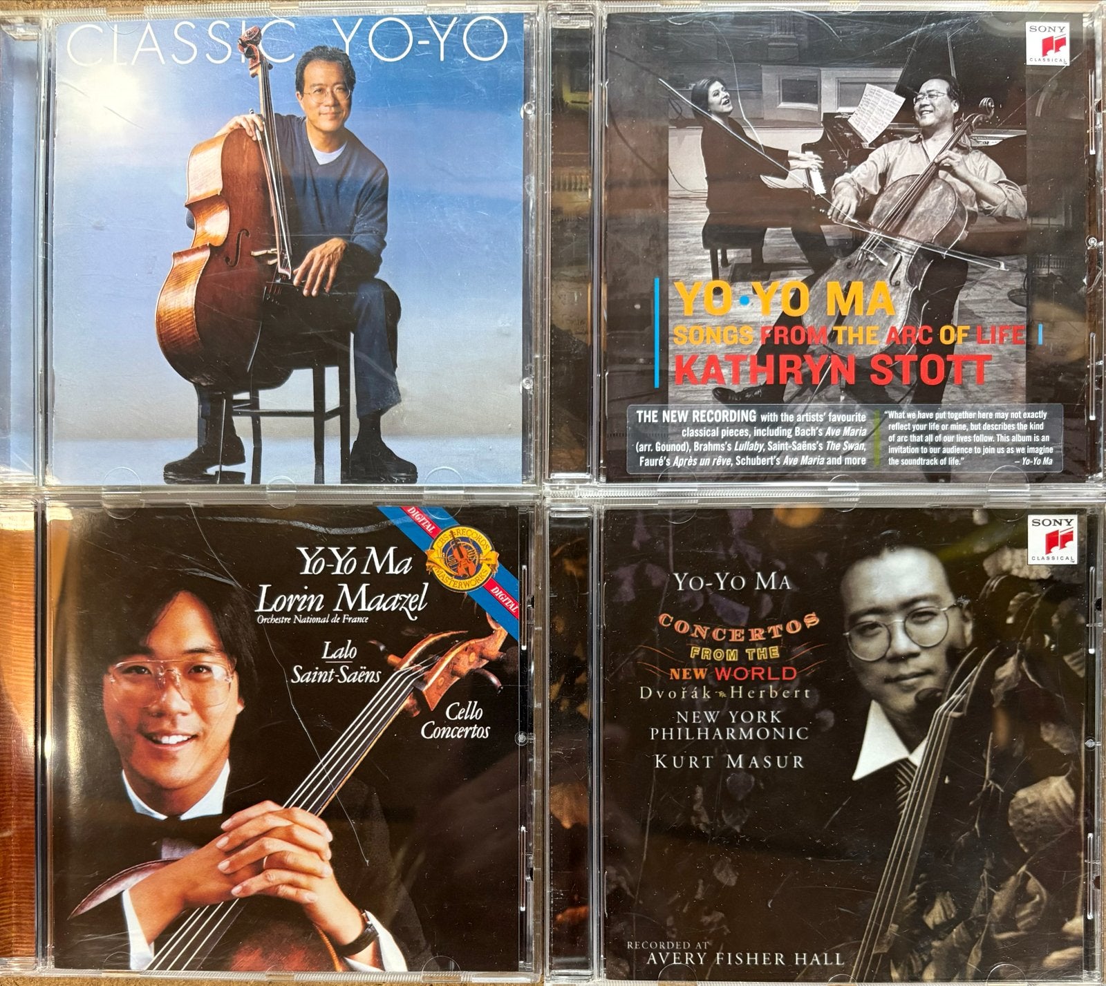 Yo-Yo Ma CD Collectie: Klassieke Cello Meesterwerken, Soloconcert, Ophalen of Verzenden, Zo goed als nieuw, Romantiek