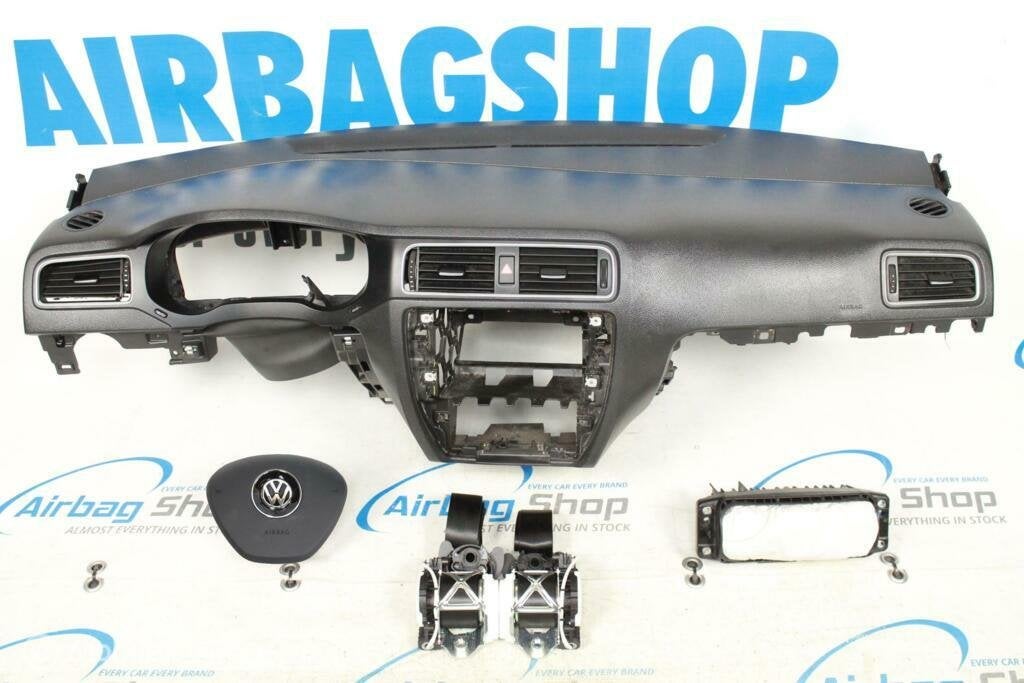 Airbag set - Dashboard zwart Volkswagen Jetta (2011-heden)