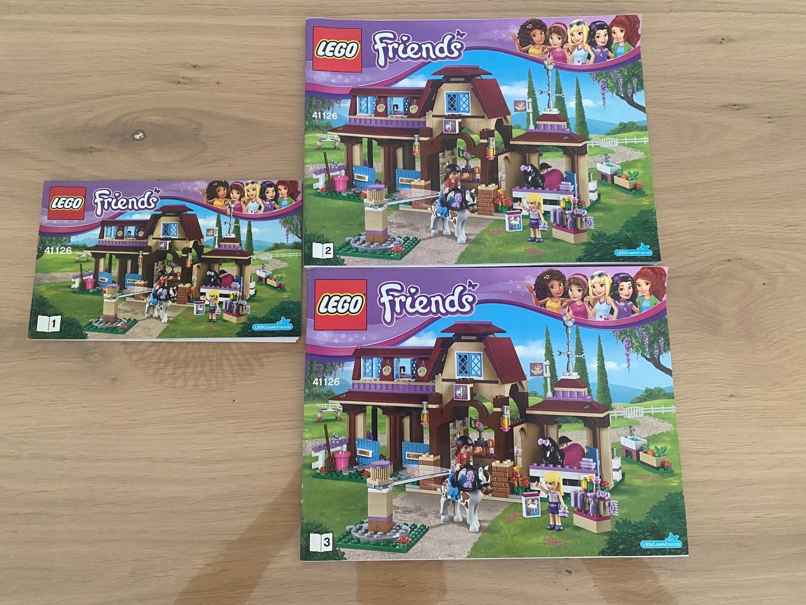 LEGO Friemds Heartlake Paardrijclub 41126, Lego, Ophalen of Verzenden, Zo goed als nieuw, Complete set