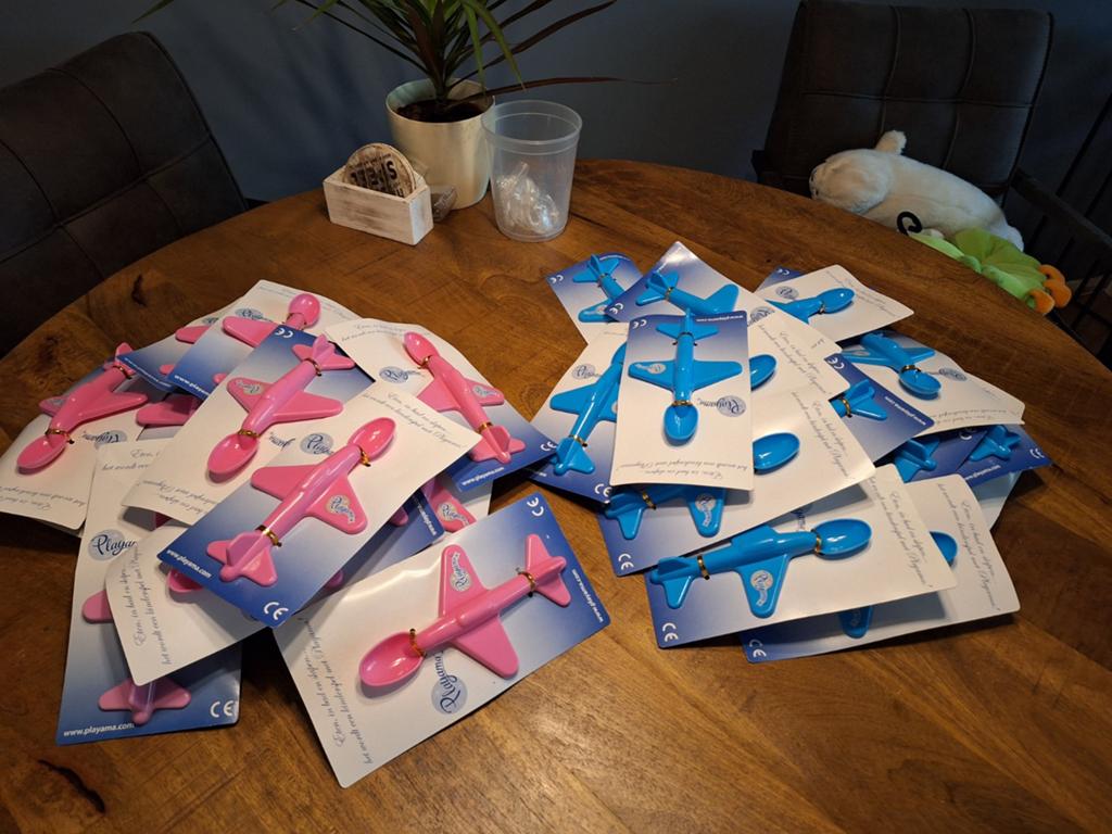 Kinder vliegtuig lepels, Ophalen of Verzenden, Nieuw, Jongen of Meisje