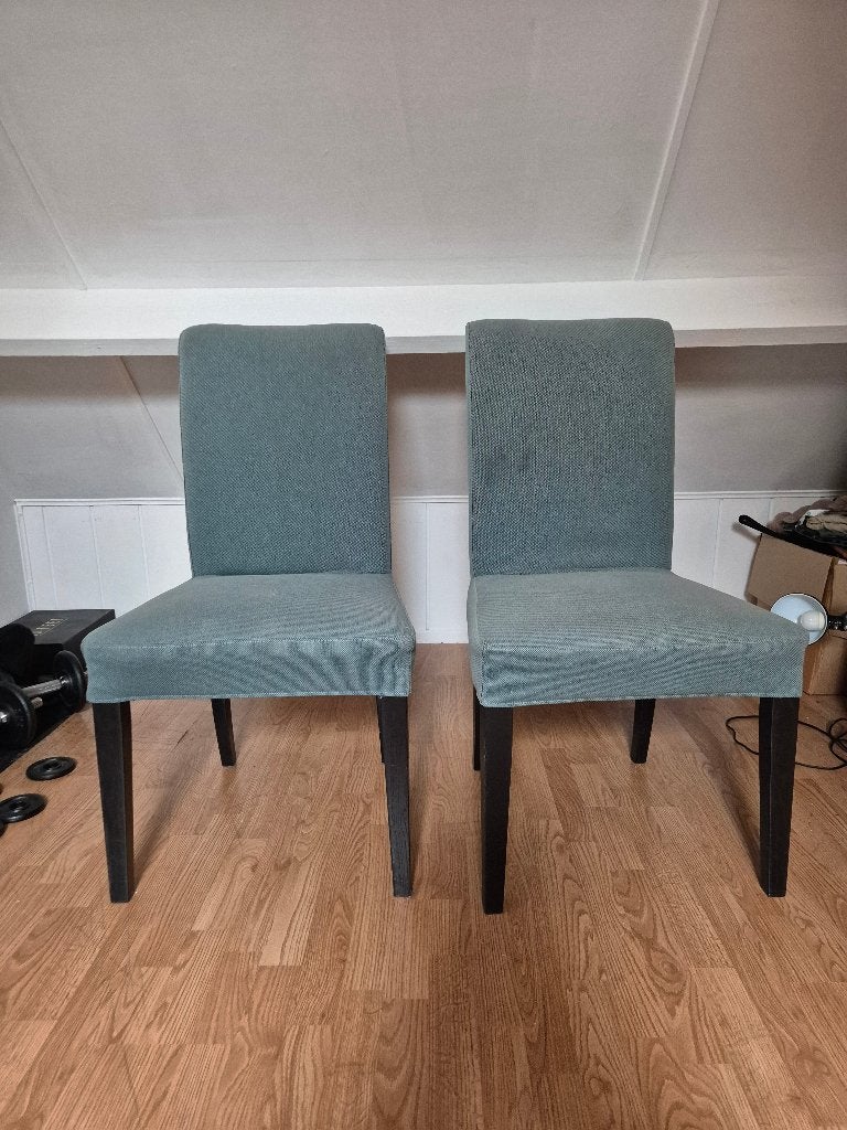 2 IKEA Hendriksdal stoelen, Ophalen, Gebruikt, Twee, Overige kleuren