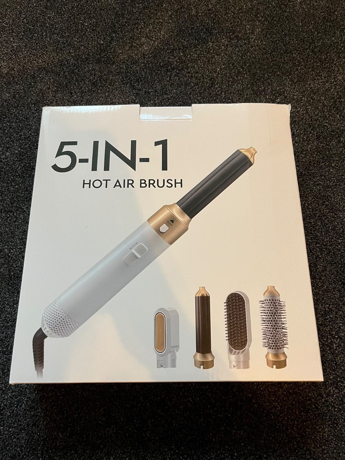 5-in-1 Heteluchtborstel Haarstyler Set - Nieuw, Ophalen of Verzenden, Nieuw, Krultang of Stijltang