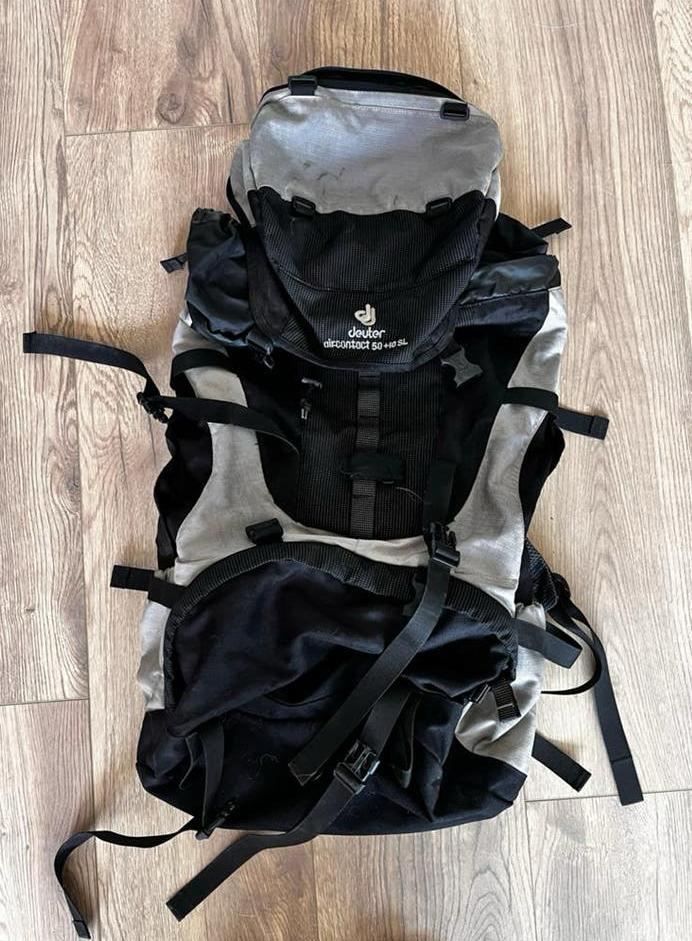 Deuter Aircontact 50+10L - Gebruikt maar in goede staat, Overige merken, 40 cm of meer, Gebruikt, Ophalen of Verzenden