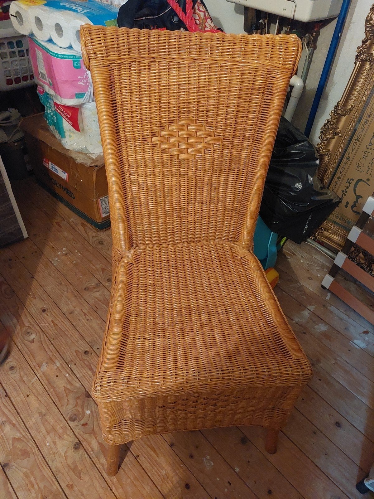 Rotan stoelen ZGAN te koop, Ophalen of Verzenden, Zo goed als nieuw, Bruin
