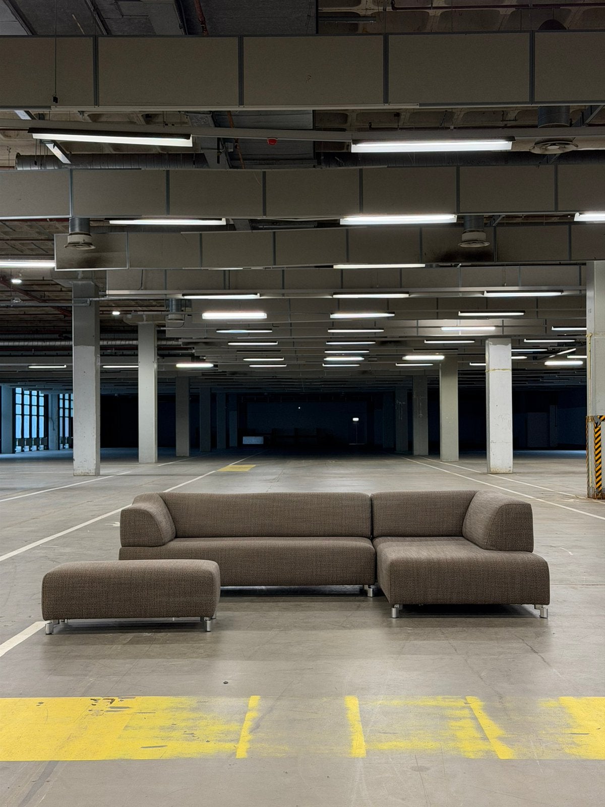 Leolux Faya Lobi Hoekbank | Taupe | NIEUWSTAAT + Garantie, Overige materialen, Hoekbank, 300 cm of meer, Ophalen of Verzenden
