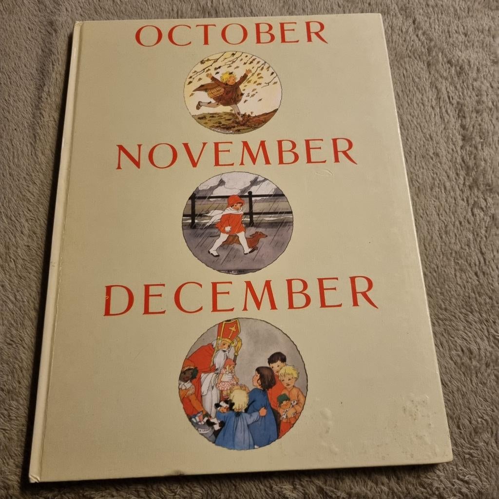 Kinderboek October November December - Rie Cramer, Ophalen of Verzenden, Zo goed als nieuw, Rie Cramer