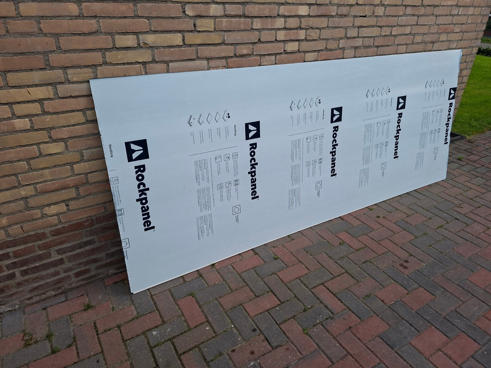 Rockpanel 6mm wit ral 9010, Ophalen