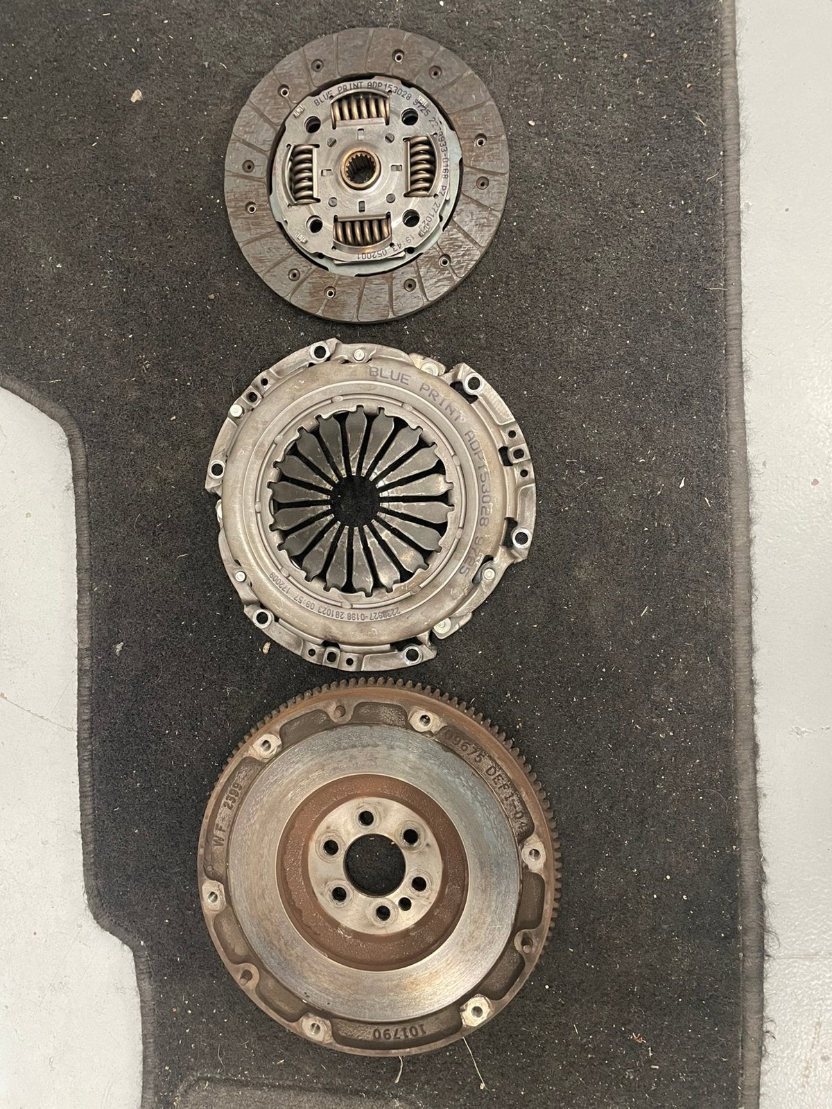 Koppeling met vliegwiel Peugeot Citroen ADP153028, Gebruikt, Ophalen of Verzenden, --, --