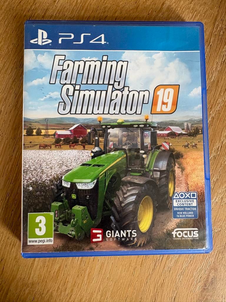 Farming Simulator 19 PS4 - Word een moderne boer!, Online, 1 speler, Ophalen of Verzenden, Zo goed als nieuw