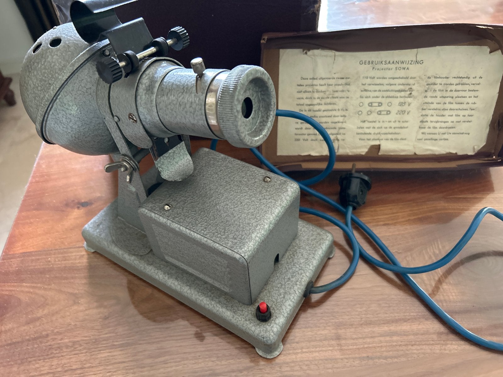 Vintage SOWA Projector - Werkend met Handleiding, Ophalen, Gebruikt