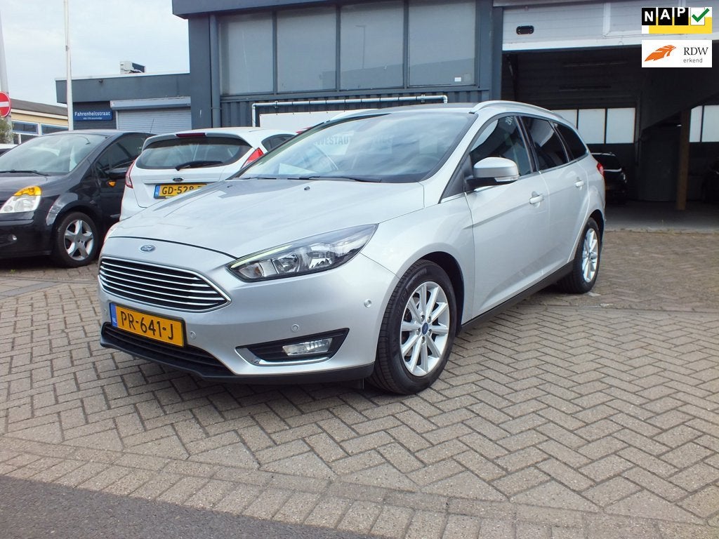 Ford Focus Wagon 1.0 Titanium!2017!Clima!Nap, Electronic Stability Program (ESP), 125 pk, Gebruikt, Euro 6