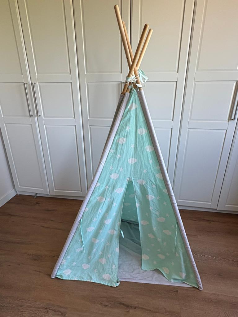 Leuke tipi tent, Ophalen, Gebruikt