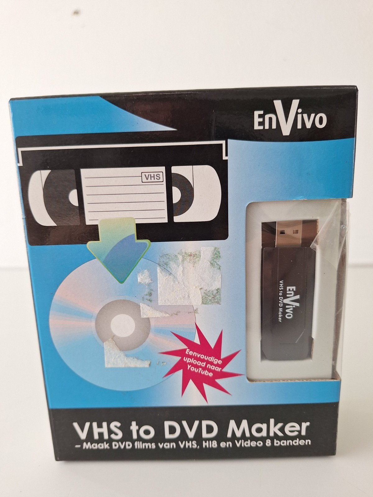 Envivo Video Grabber voor digitaliseren, Computers en Software, Ophalen of Verzenden, Zo goed als nieuw