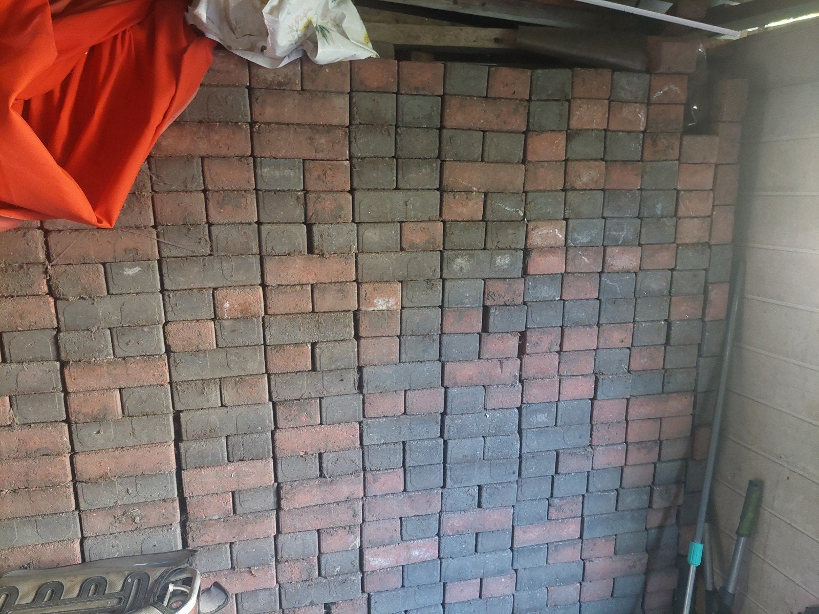 Tegels 30108 cm Gratis, Tuin en Terras, Gaas en Draad, Ophalen of Verzenden, Gebruikt, Minder dan 10 meter