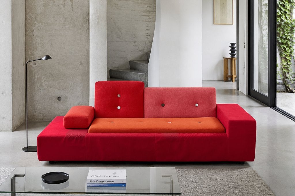 Vitra Poldersofa XS 2005  Hella Jongerius design icoon, Ophalen, Overige materialen, Gebruikt, Dutch Design Vintage Drooog design Icoon