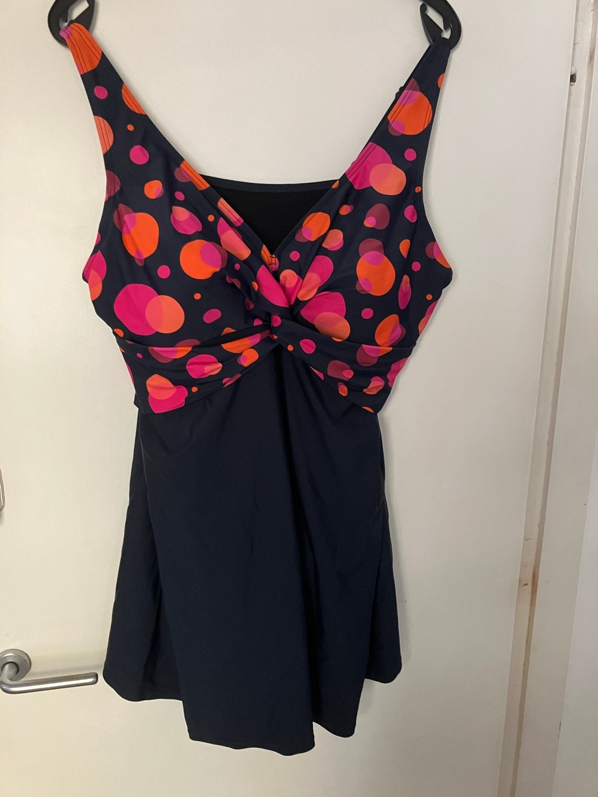 Nieuwe badjurk maat 54/56 met voorgevormde cups, Kleding | Dames, Ophalen of Verzenden, Nieuw, Blauw, Badpak