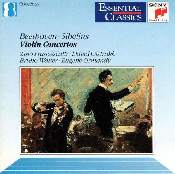 Cd Beethoven / Sibelius - Violinkonzerte / Francescatti, Ophalen of Verzenden, Classicisme, Zo goed als nieuw, Overige typen