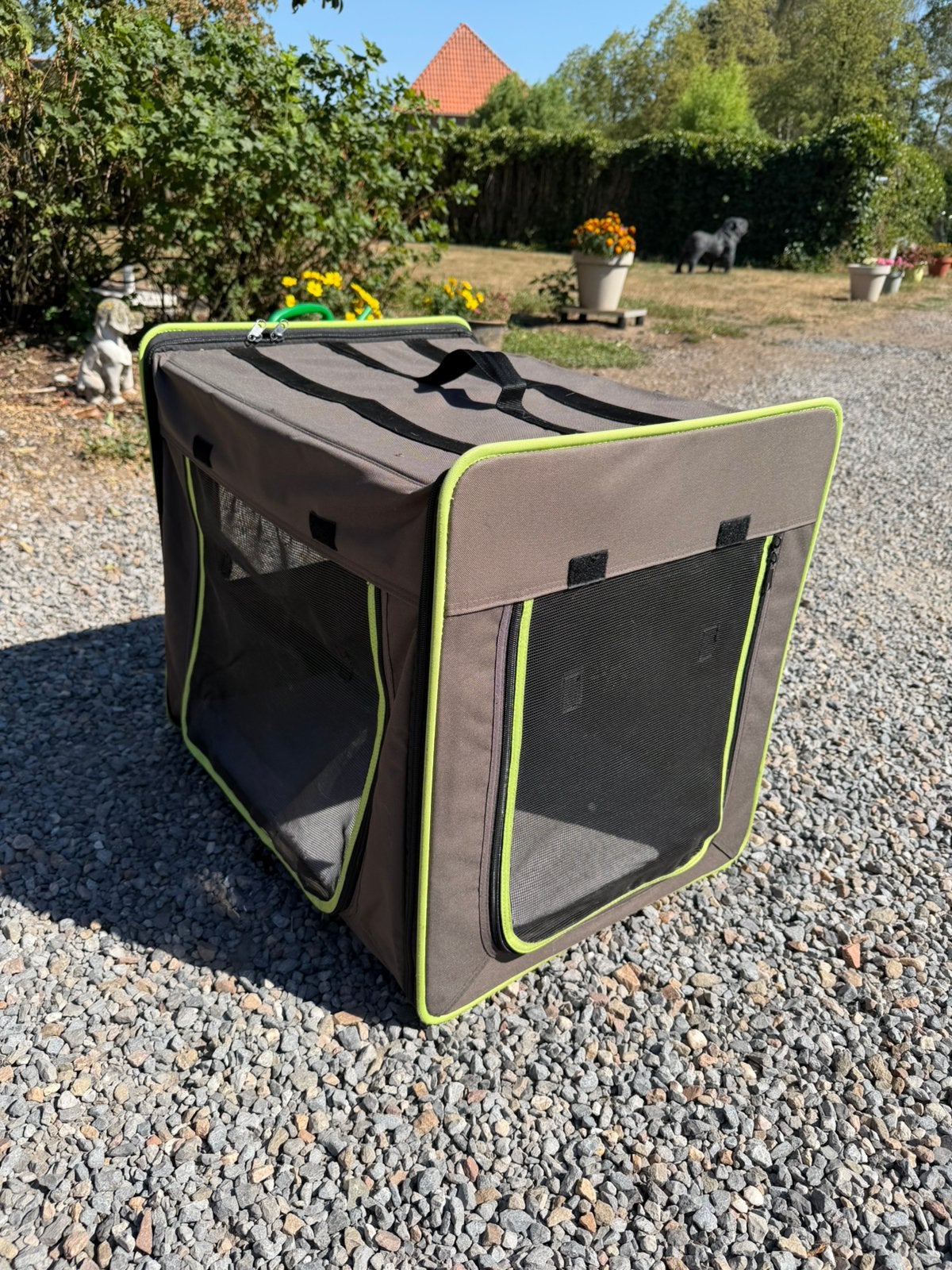 Reisbench, lichtgewicht, opvouwbaar - ca. 60x45x45 cm, Dieren en Toebehoren, Ophalen, Gebruikt