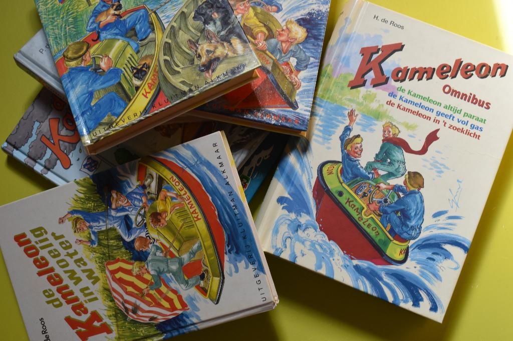 6x Kameleon + 1 Omnibus- H. de Roos e.a.-, Boeken, Ophalen of Verzenden, Gelezen, H. de Roos e.a., Fictie