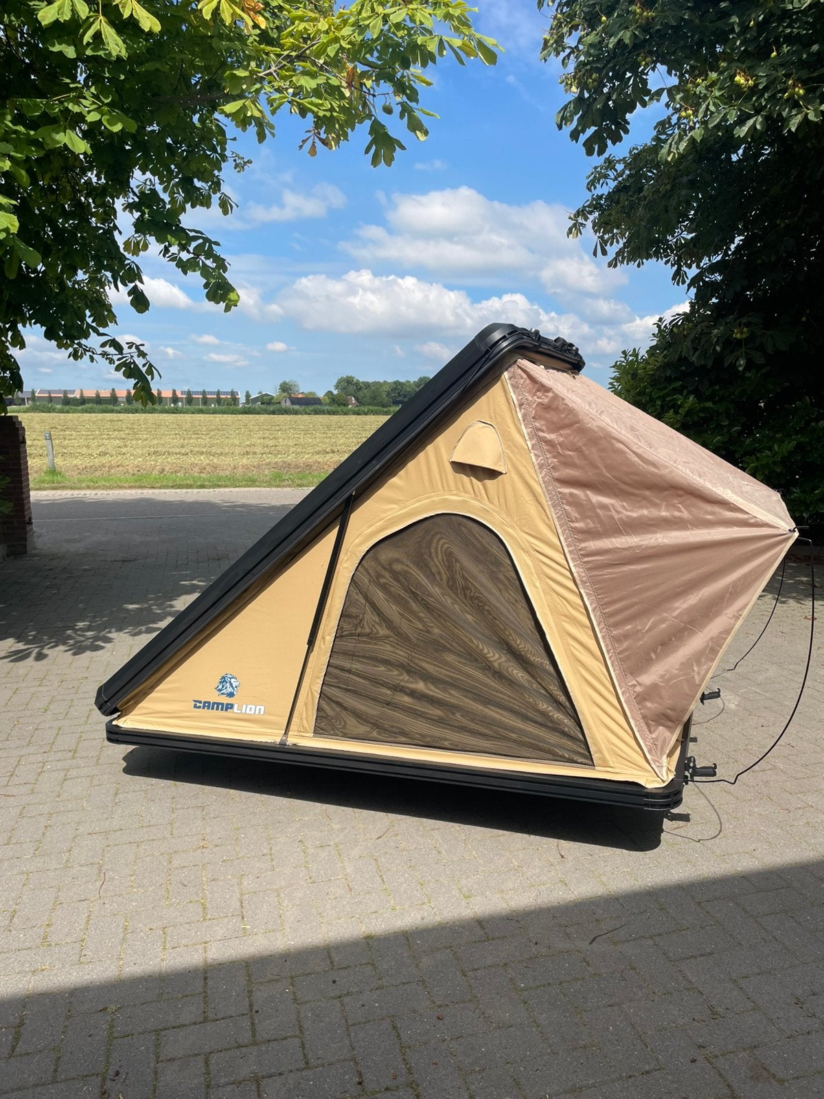 CAMPLION Hardshell Daktent + isolatie + ladder + Garantie, Caravans en Kamperen, Tenten, Tot en met 2, 3257LD, Nieuw, Info@camplion.nl