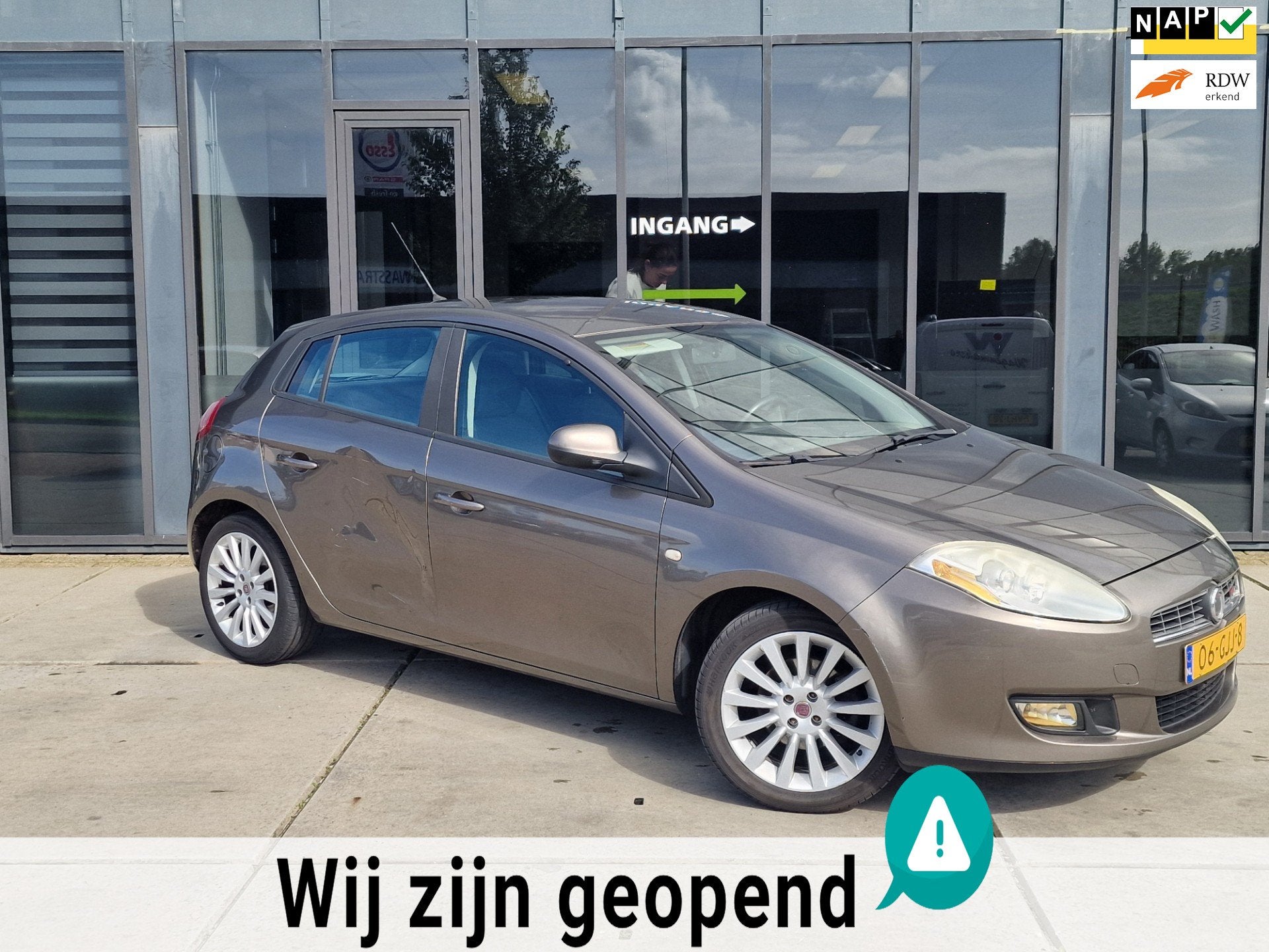 Fiat Bravo 1.4 T-Jet Edizione Prima, Voorwielaandrijving, Automatische klimaatregeling, Stof, Gebruikt
